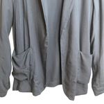 Talula  Aritzia Kent Open Front Blue Gray Blazer Photo 3