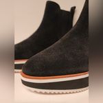 Antonio Melani Brexton Platform Sneaker Ankle Bootie Women’s Black Suede Size 6M Photo 3