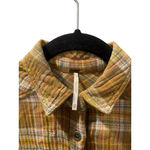 Free People  Plaid Long Sleeve Button Down Oversized Shirt Size XS Casual Cotton Photo 1