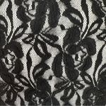 A New Day Black Lace Scoop Neck Top Small NWOT Photo 3