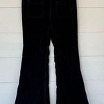 Anthropologie Pilcro and the Letterpress Women’s 14 Navy Corduroy Flare Pants Photo 0