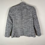 J.Crew  365 Textured Tweed Blazer Jacket Gray Black Open Front Photo 2