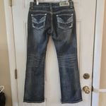 Rock & Roll Cowgirl Jeans Women 29 (Approx. 32x32) Bling Low Rise Bootcut Flare Blue Size undefined Photo 2