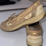 Sperry Top Sider Quiet Leather Metallic Classic Boat Shoes 5 Photo 7