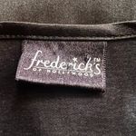 VTG. Fredrick’s of Hollywood Kimono Sleeve Lace trimmed Mini Dress. SZ.XS Black Photo 5