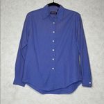 Lands' End  women’s size 6 plaid button down Photo 0