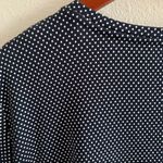 Tommy Hilfiger Plus Size Polka Dot Blue Tee Classic Tee T-Shirt Trendy Basic 2X Photo 5