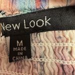 New Look New‎ Look Abstract Watercolor Sleeveless Strap Dress Size Medium Spring Summer Photo 3