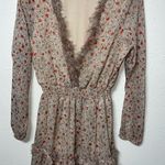 BaeVely floral long‎ sleeve dress with V Photo 0
