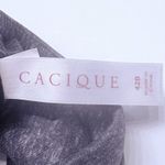 Cacique Unlined Lounge Bra Wirefree Comfort Womens Plus Size 42B Gray Marl NEW Photo 4