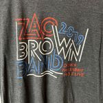 2019 Zac Brown Band T Shirt Gray Medium M Graphic Tee Vintage Photo 15