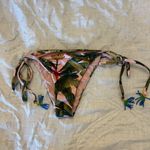 Farm Rio  Banana Leaves Side Tie Bikini Bottoms Photo 2