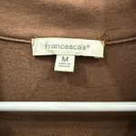 Francesca's Collections Chocolate Knit Top Brown Size M Photo 2