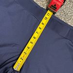 Isaac Mizrahi New Blue Pebble Knit Culottes with White Lace Floral Trim LP Photo 11