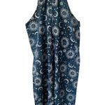 Rising International SunMoon Blue Cotton Overalls size small Photo 4