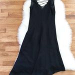 Jones Wear  Black Asymmetrical Cocktail Formal Dress Photo 2