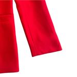 Wilfred Aritzia Women’s Solania Open Front Colarless Red Blazer Size XXS Photo 9