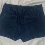 Calvin Klein dark blue denim Jean Shorts Minimalist Style size 0 Photo 0