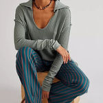 Free People  We the Free Roman Waffle Knit Top Photo 0