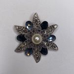 Premier Designs “Pearls Night Out” Pin/Brooch Pendant Crystal Beads EUC OS Photo 2