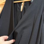 Bobi Revolve - - Black Sleeveless Drape Romper - M Photo 5