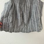 Outerknown  Tides Tank Gray Strip Adjustable Straps Large Photo 3