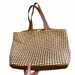 Robert Zur RINA Tote True Glove Leather Chestnut Brown & Beige Large Travel tote Photo 10