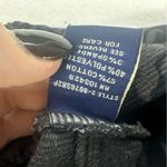 Floral Corduroy Pull On Skinny Pants Womens Medium Grey Goth Gray Photo 7