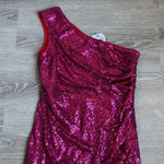 Dress the Population NEW Martine Sequin One-Shoulder Dress Photo 2