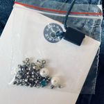 ZARA Puffy Sleeve Denim Button Down Tunic Dress Blue Size XSmall Photo 8