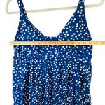 Blue Polka Dot Tiered Ruffle One Photo 3