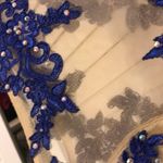 dark blue prom dress size 7/8 Photo 5