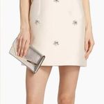 Sachin + Babi NEW Marcella Beaded Mikado Sleeveless off white Sheath Dress sz 12 Photo 0