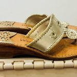 Jack Rogers Mid Wedge Gold sandal flip flop size 8 Photo 2