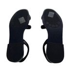 Melissa  + Jeremy Scott Tube Sandals Black Rubber Slingback 9 Photo 6