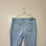 Abercrombie & Fitch The 90’s Straight Ultra High Rise Criss Cross Jeans SZ35/20L Photo 5