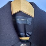 ZARA Black Tailored Blazer with Cropped Silhouette Sz XS Lined Photo 1