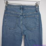 Madewell NEW Kick Out Crop Jeans in Cherryville Wash: Raw-Hem Edition, 24 Photo 6