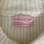 Urban Outfitters Knit Cropped Sweater Small Cream Ivory Boxy Clean Girl Jumper Photo 1