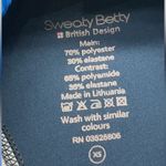 Sweaty Betty  Crop Blue Teal Woodland Yoga Workout Leggings Size XS Cropped Photo 2