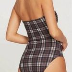 Volcom  Women's Plaid and Gingham One-Piece Swimsuit Photo 1