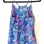 Lilly Pulitzer Dusk Silk Racerback Top Size Small Photo 2