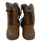 Foresake Women's Brown Leather Lucie Lace Up Mid Outdoor Boots Size 8.5 Photo 5