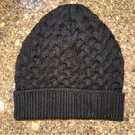 Dolce & Gabbana  100% Wool Beanie Knit Crochet Black One Size Photo 3