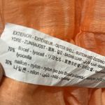 ZARA Voluminous Tiered Maxi Dress Peach Size Medium Photo 8