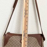 Gucci Vintage Micro GG Supreme PVC Canvas Brown Leather Trim Shoulder Bag Photo 9