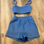 Princess Polly  Arabella Short Set Blue Size 0 Sold Out 2 Piece Photo 5