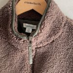 Sundance Kaia Sherpa Vest Brown & Green Teddy Vest Photo 6