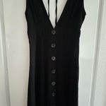 Forever 21  Black Dress w Buttons Photo 0