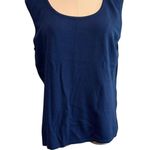 Choices Petite Large Knit Sleeveless Tunic Soft Blue Nautical Outdoor Summer Size undefined Photo 0